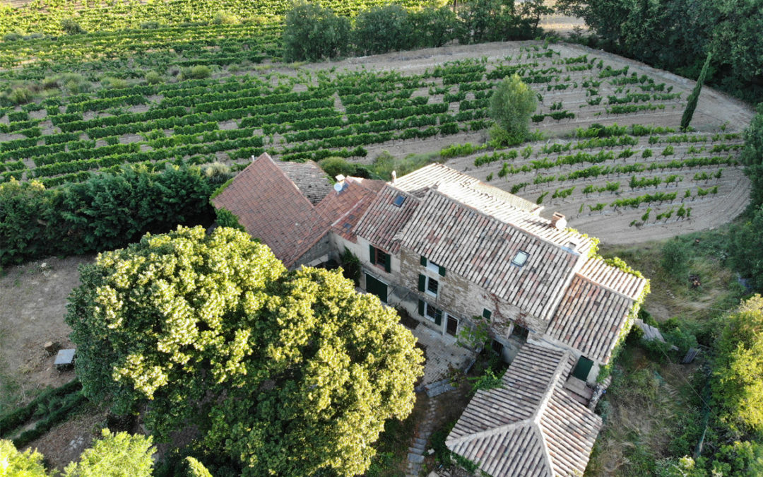 Réfection d’une toiture à Gigondas (84)