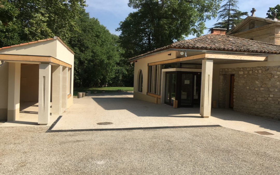 Création d’un espace d’accueil pour l’institut Notre Dame de Vie à Venasque (84)